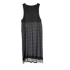 🌵Vintage Black/White Musical Notes Piano Maxi Dress🌵